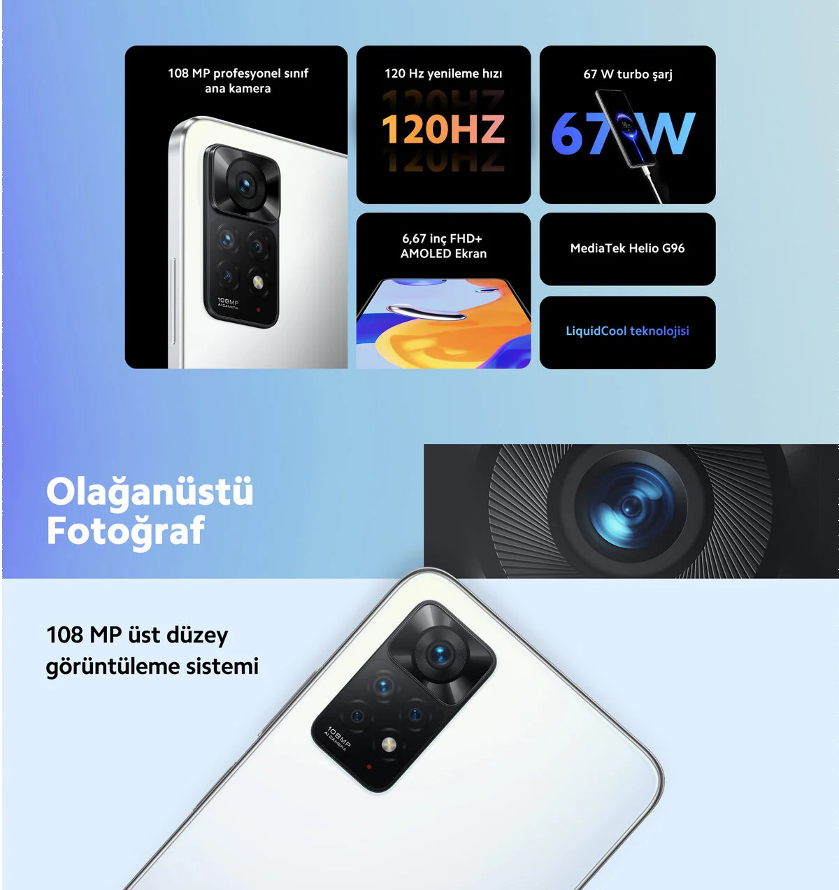 Yenilenmiş Xiaomi Redmi Note 11 Pro Kamera